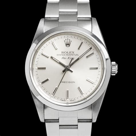 rolex air king wrist|rolex air king 14000m.